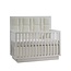 Natart Signature Series Como 5 In 1 Convertible Crib With Boucle Beige Fabric