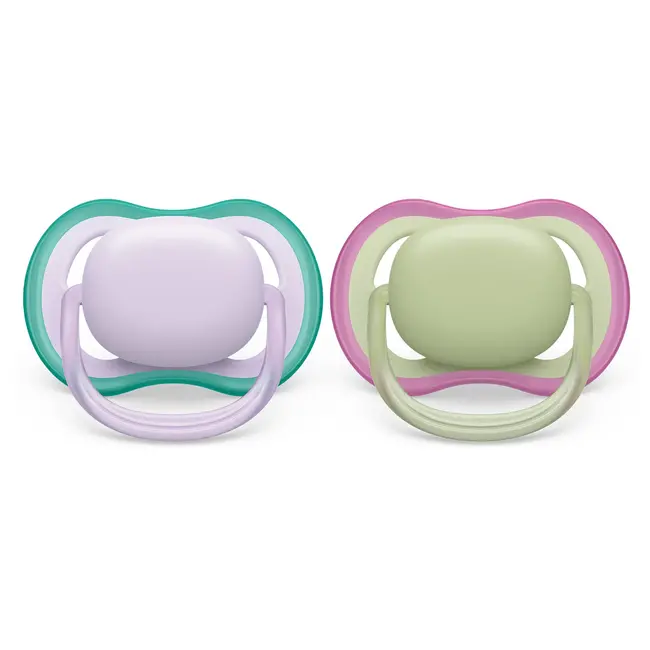 Avent Ultra Air Pacifier 0-6 Months 2 pack