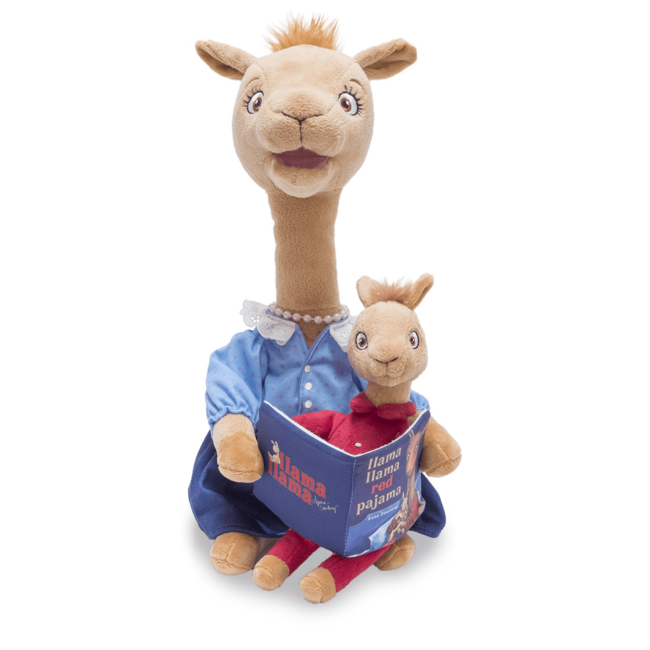 Cuddle Barn 14" Animated Mama Llama