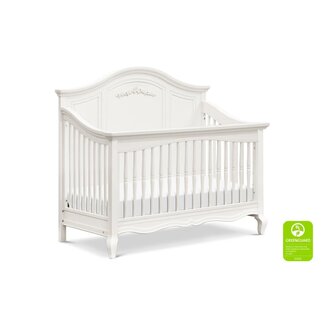 Monogram By Namesake Monogram By Namesake Mirabelle 4 In 1 Convertible Crib With Drawer In Warm White