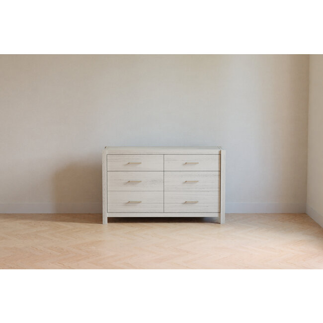 Monorgram By Namesake Hemsted 6-Drawer Assembled Dresser in White Driftwood