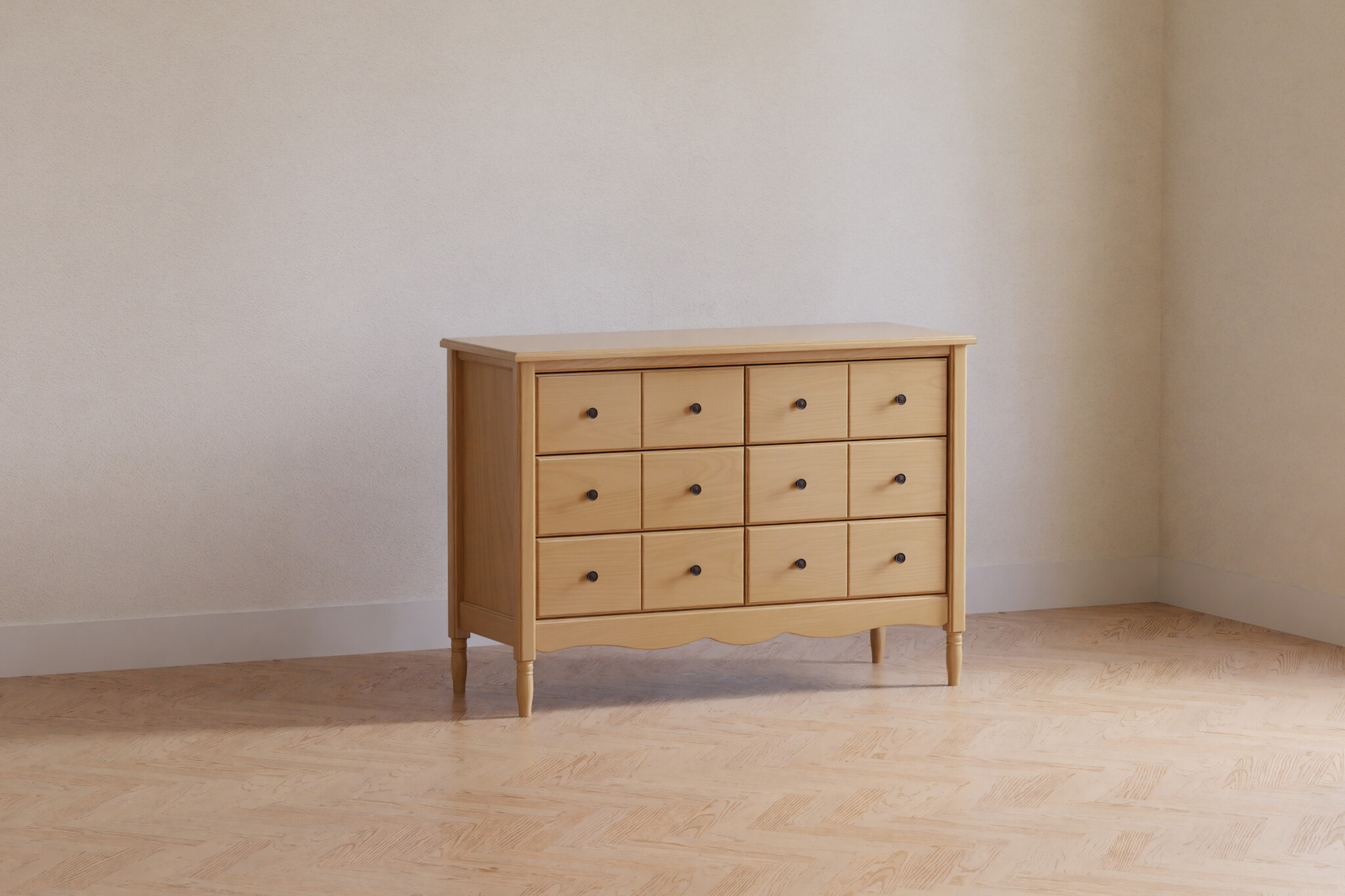 Liberty 6-Drawer Assembled Dresser - Honey