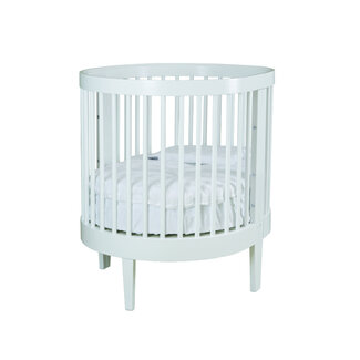 Pali Furniture Pali Roma Cradle White - Comes with Mattress and Sheet