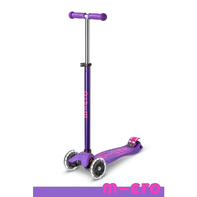 Micro Maxi Deluxe LED Scooter (Ages 5-12 Years)