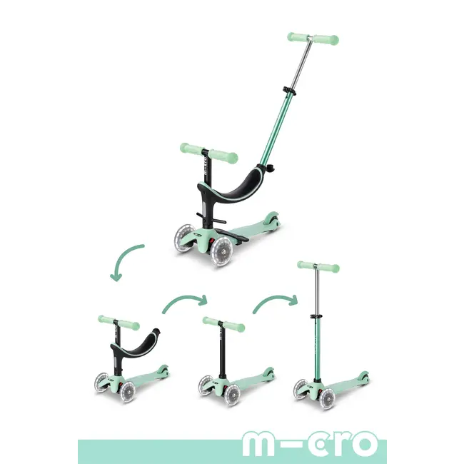 Micro Mini2Grow  Deluxe LED Scooter (1-6 Years)