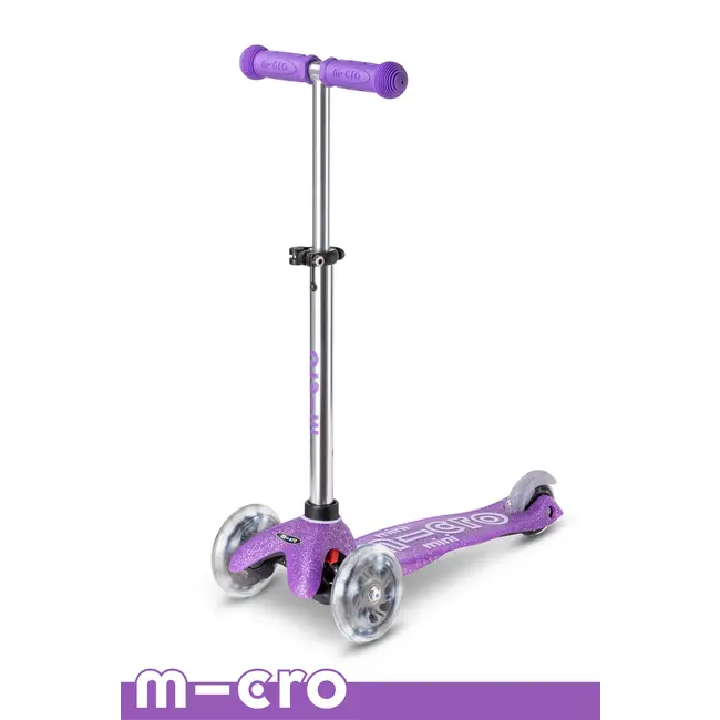 Micro Deluxe Glitter LED Scooter (Ages 2-5 Years)