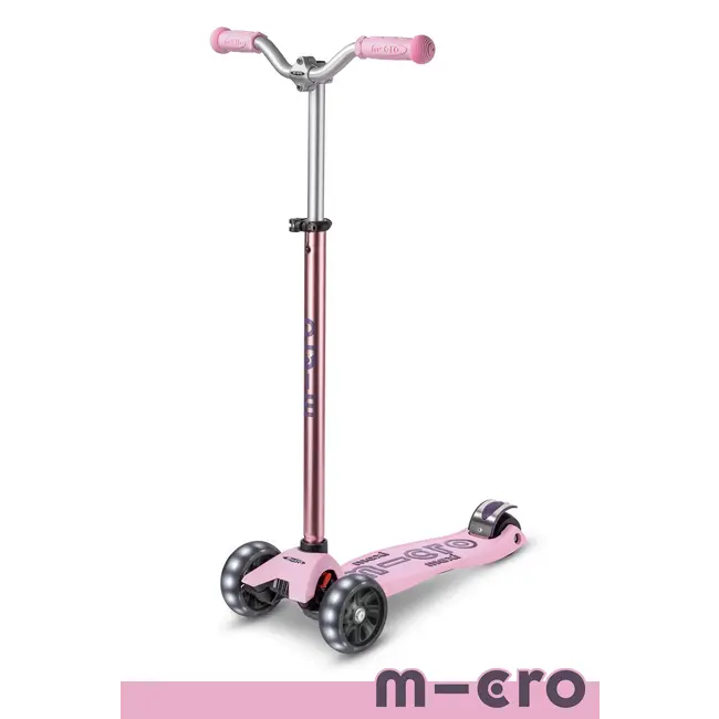 Micro  Maxi Deluxe Pro LED Scooter (Ages 5-12 Years)