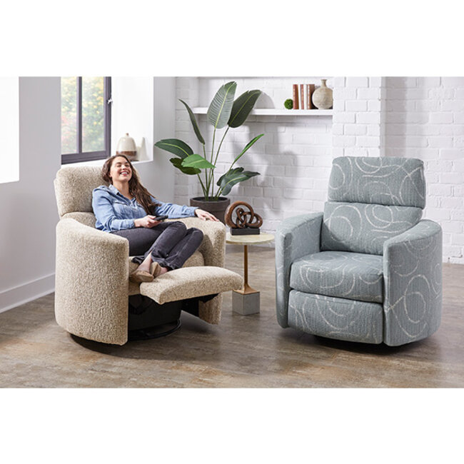 Best Chairs Story Time Corllini Swivel Recliner - Choose Your Color