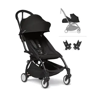 Stokke Stokke YOYO² stroller from newborn to toddler – Black on Black