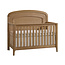 Natart Signature Series Palo 5 In 1 Convertible Crib With Wooden Arched Molding