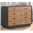 Natart Signature Series Como Naturale Double Dresser 52"