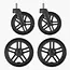 Uppababy Vista All Terrain Wheels (4 Pcs)