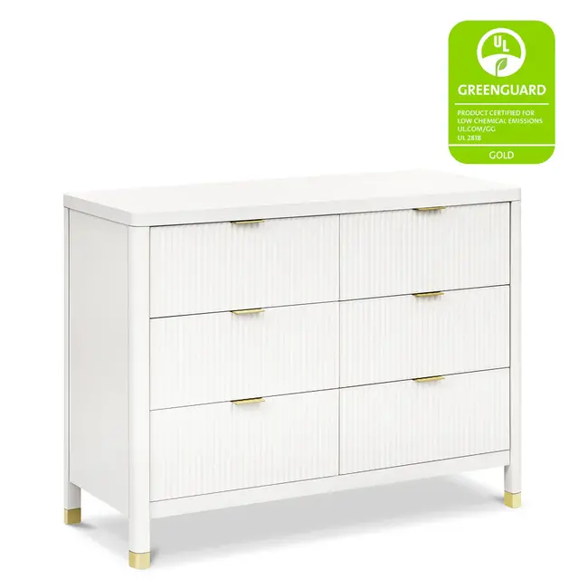 Namesake Brimsley Tambour 6-Drawer Assembled Dresser
