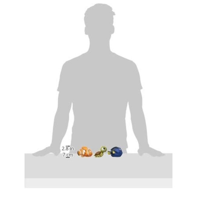 The First Years Disney Finding Nemo Bath Toys - Dory, Nemo, and Squirt — Squirting Kids Bath Toys for Sensory Play - 3 Count