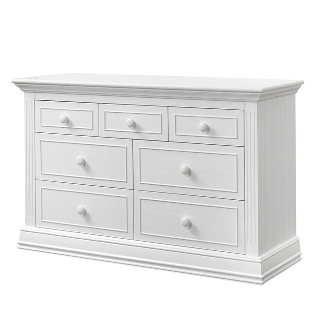 Sorelle Providence Double Dresser In  Vintage White