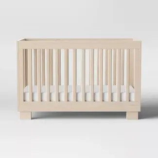 Baby Letto Baby Letto Modo 3-in-1 Convertible Crib with Toddler Bed Conversion Kit