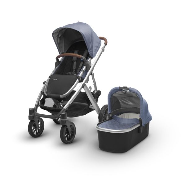 leather handle stroller