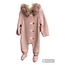 Martin  Aranda Winter Romper w /Real Fur In Pink