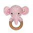 Zubels Elephant Bamboo Crochet Woodring