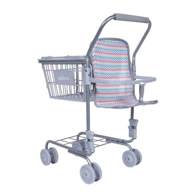 Adora Zig Zag Rainbow Shopping Cart