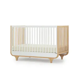 Dadada Dadada Jolly 3 In Convertible Crib In White/Natural