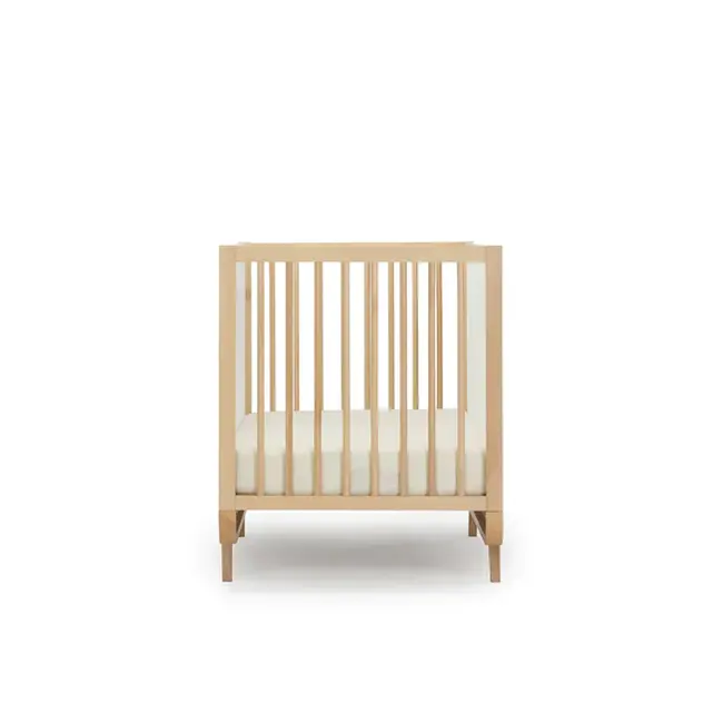 Dadada Jolly 3 In Convertible Crib In White/Natural