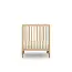 Dadada Jolly 3 In Convertible Crib In White/Natural