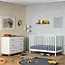 Dadada Lala Little 3 Drawer Dresser In White/Red Oak