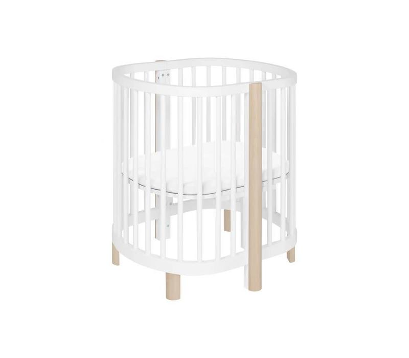 Baby Letto Baby Letto Hula Oval Convertible Crib With Mini