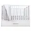 HushCrib 4-in1 Convertible Crib With Trundle