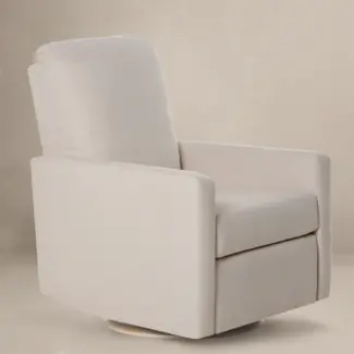 Oilo Oilo Drew Manual Recliner & Swivel Nursery Glider With Metal Base