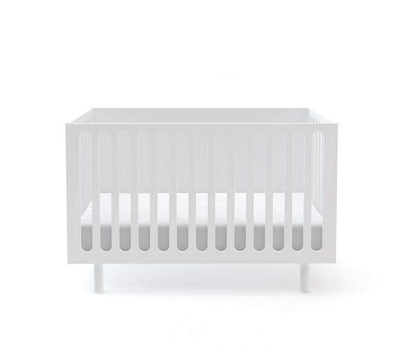 Oeuf Oeuf Fawn 2 In 1 Bassinet Crib System In All White