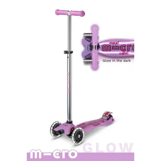 Micro Micro Maxi Deluxe Glow LED Plus Scooter  (Ages 5-12 Years)
