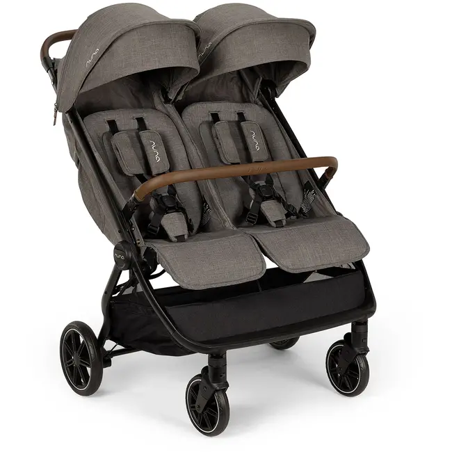 Nuna Trvl Dubl- Double Stroller Granite