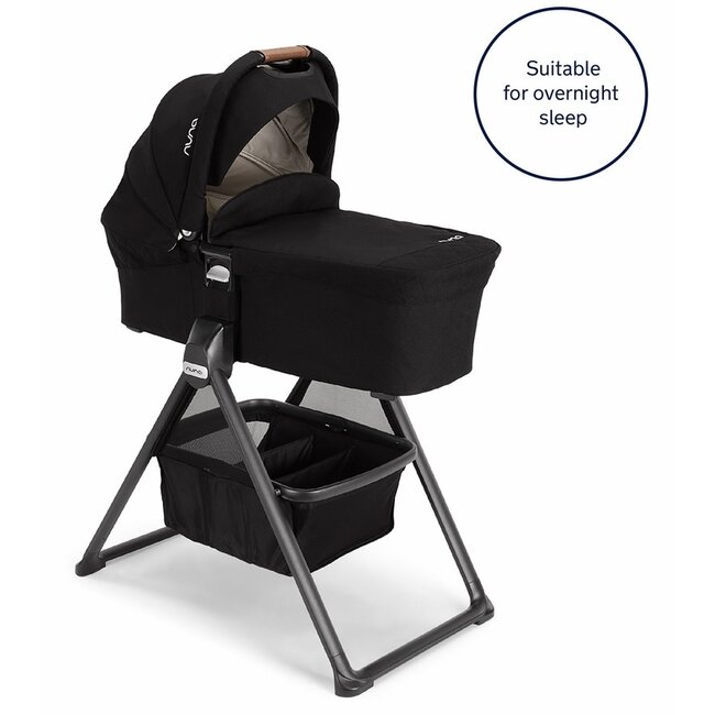 Nuna Mixx Bassinet With Stand In Caviar