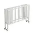 Fizzy Baby Modern Full Size Portable Crib 2 Level White