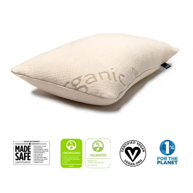 Naturepedic Organic Cotton Pillow Standard 20 x 26