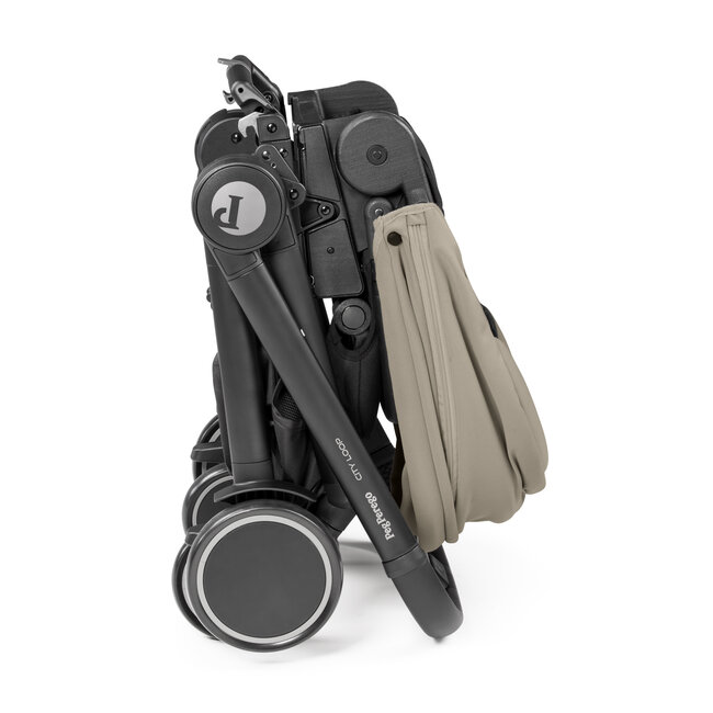 Peg Perego City Loop Chassis With Reversible Stroller Seat Black