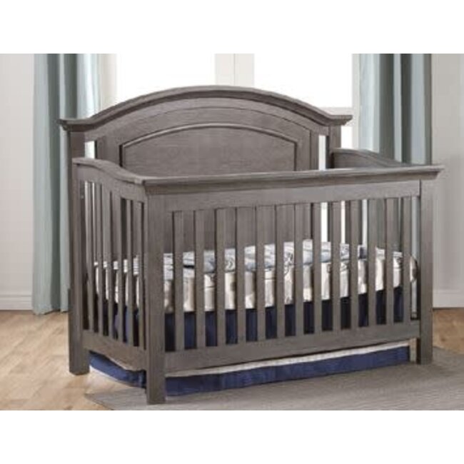 Pali Furniture Como Arch Forever Crib Distressed Granite
