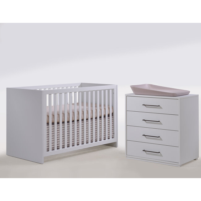 Tulip Juvenile Contempo Collection Crib With Dresser