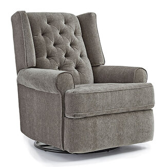 Best Chairs Best Chairs Story Time Kendra Swivel Glider Recliner- Choose From Many Colors