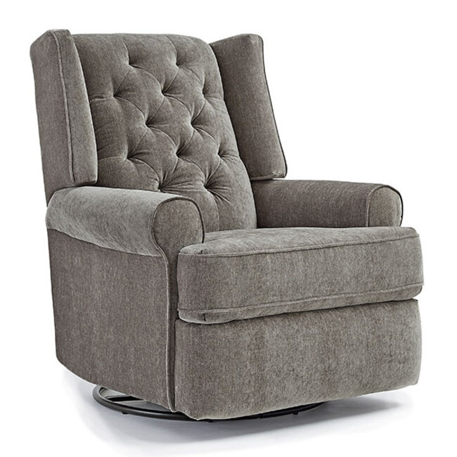 Best Chairs Story Time Kendra Swivel Glider Recliner- Choose From Many Colors