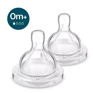 Avent Philips AVENT Anti-Colic Nipple, Clear