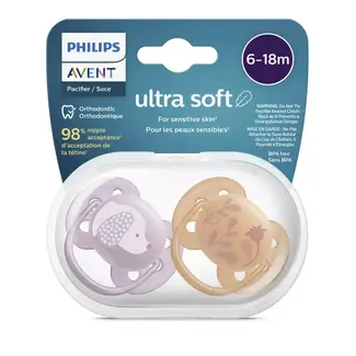 Avent Philips Avent Ultra Soft Pacifier 6-18 Months