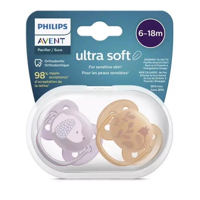Philips Avent Ultra Soft Pacifier 6-18 Months