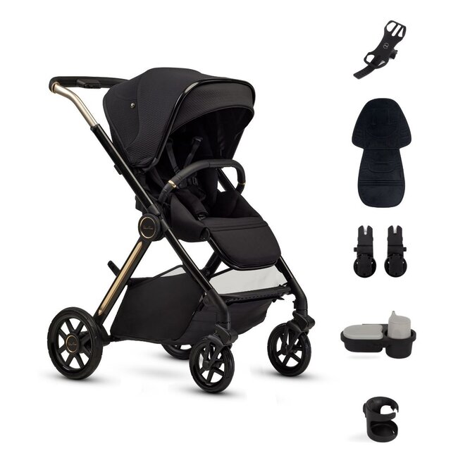2025 Silver Cross Reef Stroller In Espresso With Accessory Bundle