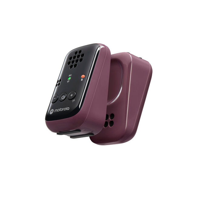 Motorola Nursery PIP12 Audio-Only Travel Baby Monitor, Portable with Rechargeable Batteries, 1500ft Range, Includes Water-Resistant Travel Case