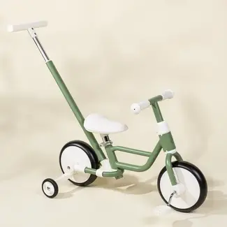 Coco Village Coco Village 4-in-1 Tricycle w/Push Handle & Wheels -