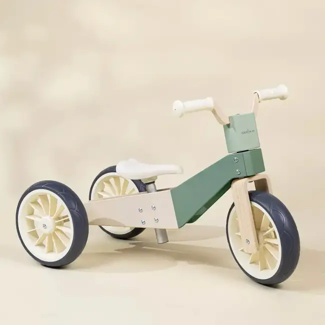 Coco Village Wooden Balance Bike - 3 in 1