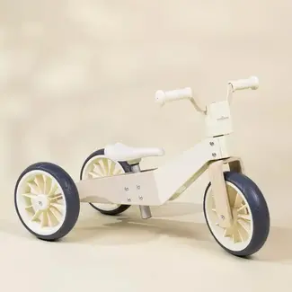 Coco Village Coco Village Wooden Balance Bike - 3 in 1 - Foam